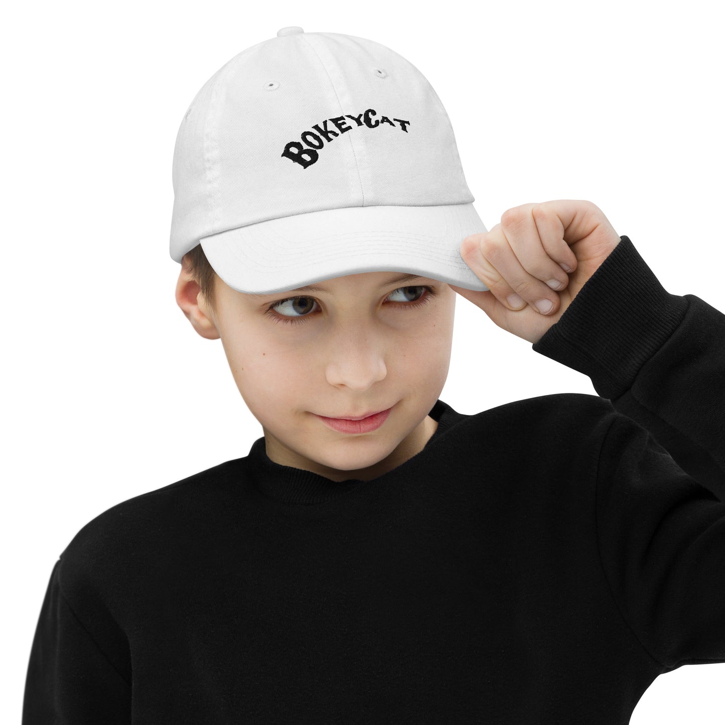 BokeyCat Youth baseball cap