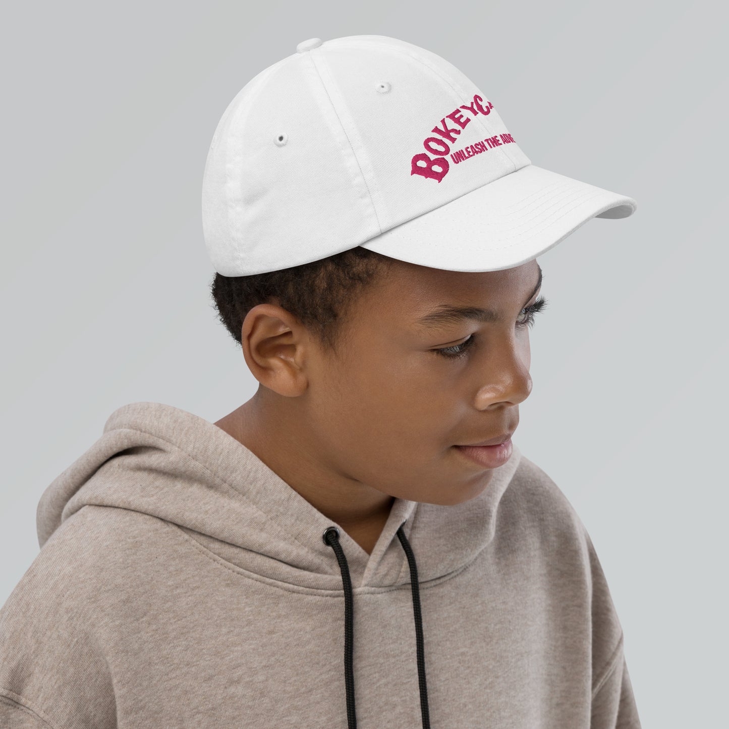 BokeyCat Youth baseball cap